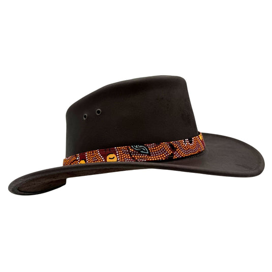 Jacaru 1107 Koori Hat – Aboriginal Art Design | UPF 50+