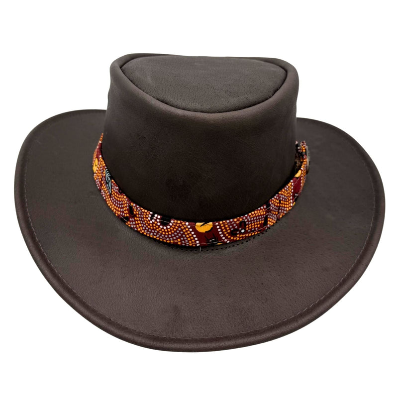 Load image into Gallery viewer, Jacaru 1107 Koori Hat – Aboriginal Art Design | UPF 50+
