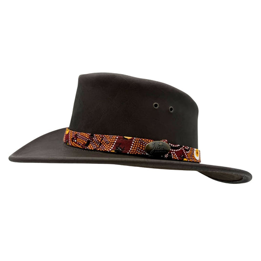 Jacaru 1107 Koori Hat – Aboriginal Art Design | UPF 50+