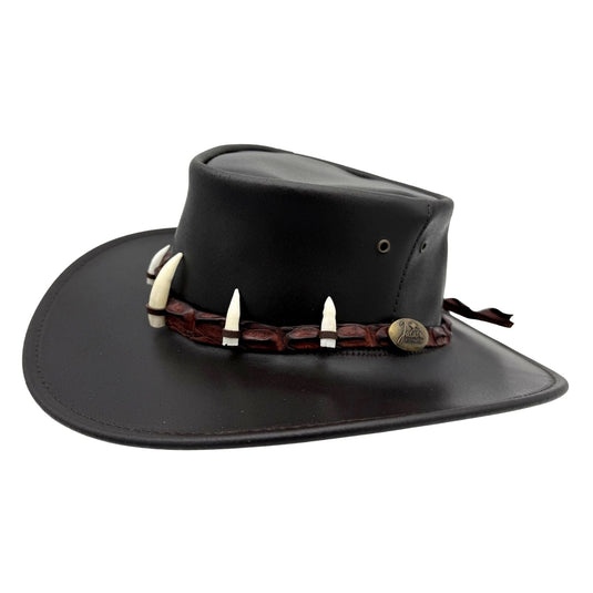 Jacaru 110 Croc Hunter Hat – Bovine & Crocodile Leather | Made in Australia