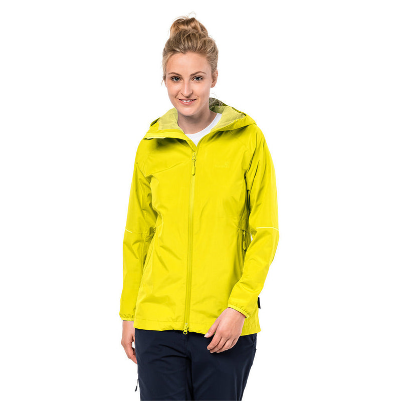 Load image into Gallery viewer, Jack Wolfskin Womens Sierra Pass Ecosphere Jacket Waterproof Windproof Lightweight-6
