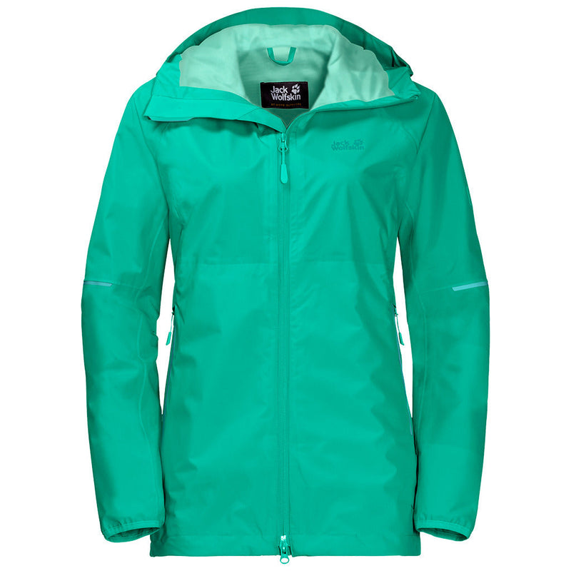 Load image into Gallery viewer, Jack Wolfskin Womens Sierra Pass Ecosphere Jacket Waterproof Windproof Lightweight-7
