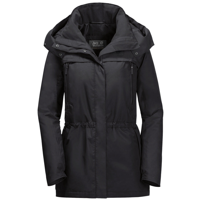 Load image into Gallery viewer, Jack Wolfskin Womens Fairway Ecosphere Jacket Waterproof Windproof Warm-9
