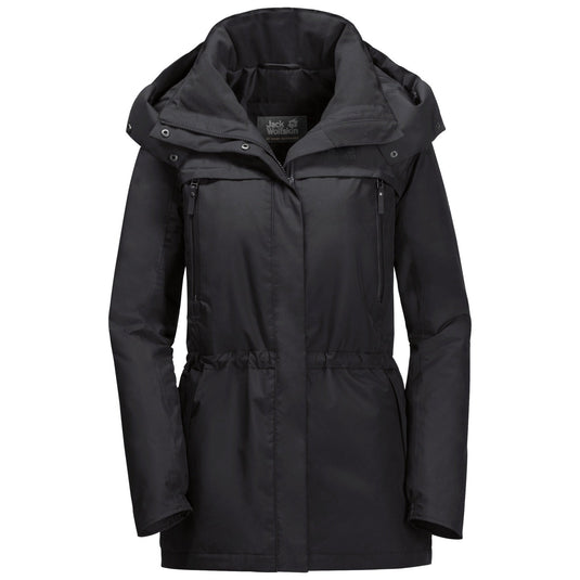 Jack Wolfskin Womens Fairway Ecosphere Jacket Waterproof Windproof Warm-9