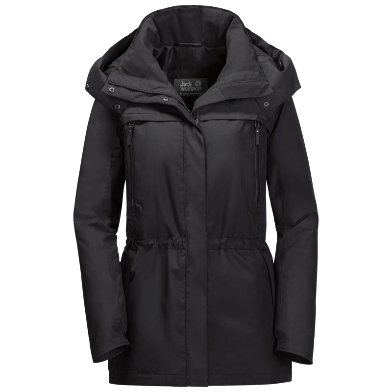 Load image into Gallery viewer, Jack Wolfskin Womens Fairway Ecosphere Jacket Waterproof Windproof Warm-10
