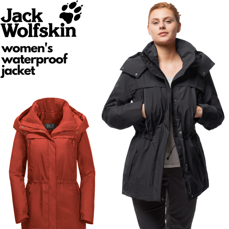 Load image into Gallery viewer, Jack Wolfskin Womens Fairway Ecosphere Jacket Waterproof Windproof Warm-1
