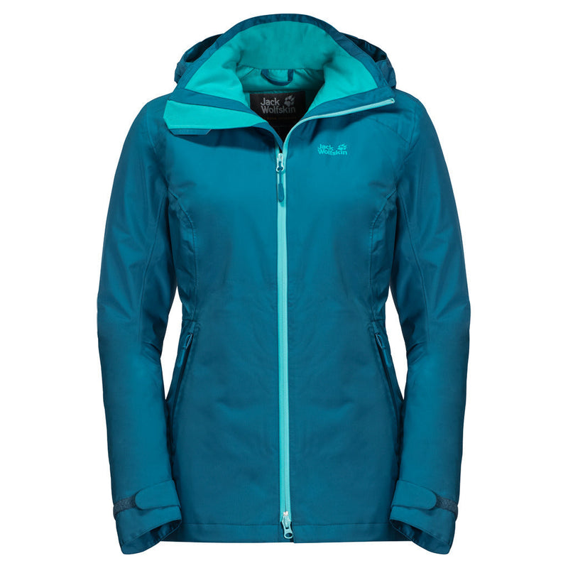 Load image into Gallery viewer, Jack Wolfskin Womens Thermal Jacket Karelia Trail Ecosphere-2
