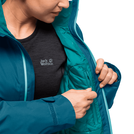 Jack Wolfskin Women's Karelia Trail Ecosphere Jacket - Celestial Blue - XS
