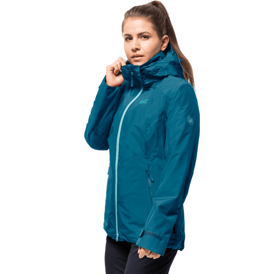 Jack Wolfskin Women's Karelia Trail Ecosphere Jacket - Celestial Blue - XS