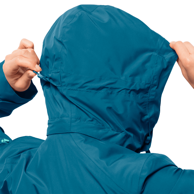 Load image into Gallery viewer, Jack Wolfskin Women's Karelia Trail Ecosphere Jacket - Celestial Blue - XS
