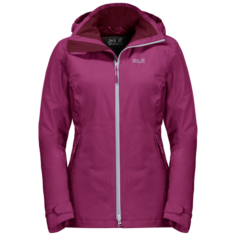 Load image into Gallery viewer, Jack Wolfskin Womens Thermal Jacket Karelia Trail Ecosphere-10

