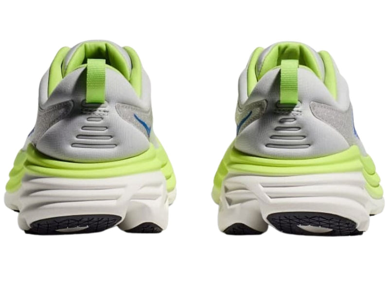 Load image into Gallery viewer, Hoka Bondi 8 Mens Running Shoes in Stardust / Lettuce (2023) - US 10.5-3
