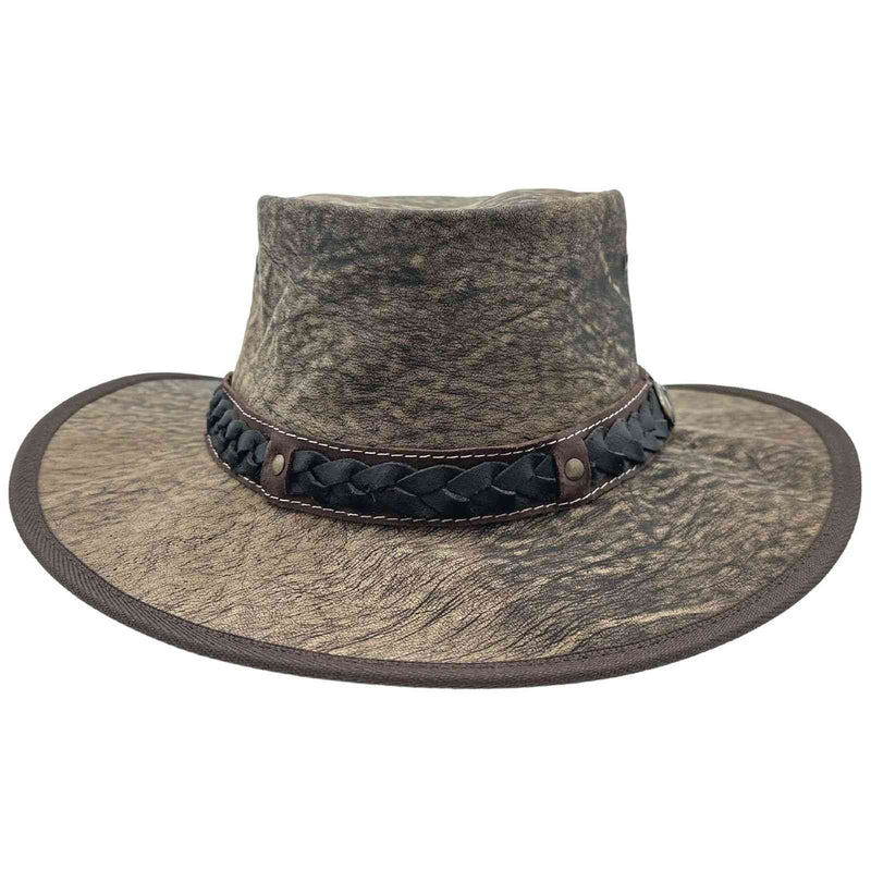 Load image into Gallery viewer, Jacaru 1133 Roo Nomad Traveller Hat Stonewash
