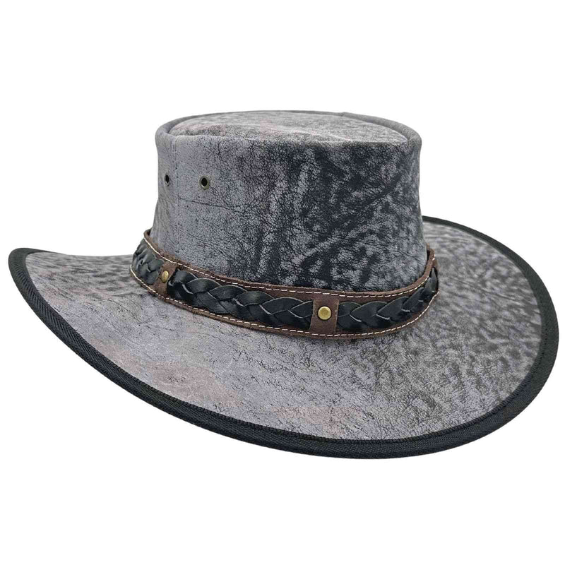 Load image into Gallery viewer, Jacaru 1133 Roo Nomad Traveller Hat Stonewash
