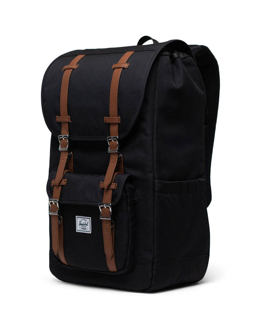 Herschel 30L Little America Backpack Bag in Black-3