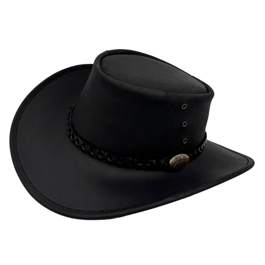 Jacaru 1153 Magpie Hat – Oiled Bovine Leather | UPF 50+ | 10-Year Warranty | Made in Australia