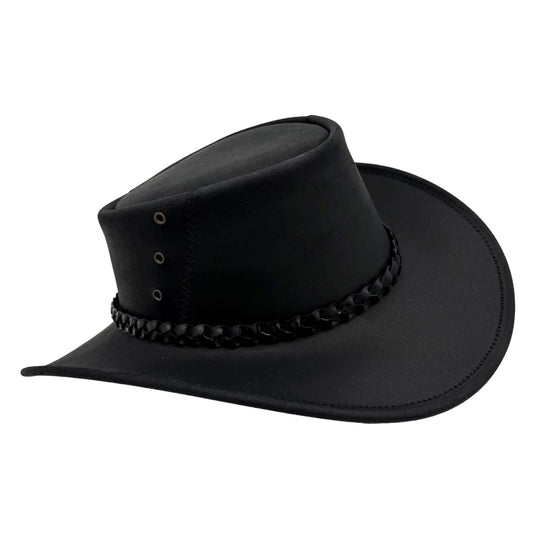 Jacaru 1153 Magpie Hat – Oiled Bovine Leather | UPF 50+ | 10-Year Warranty | Made in Australia
