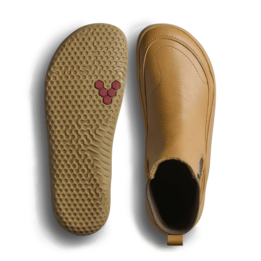 Vivobarefoot Gobi Chelsea Juniors Acorn