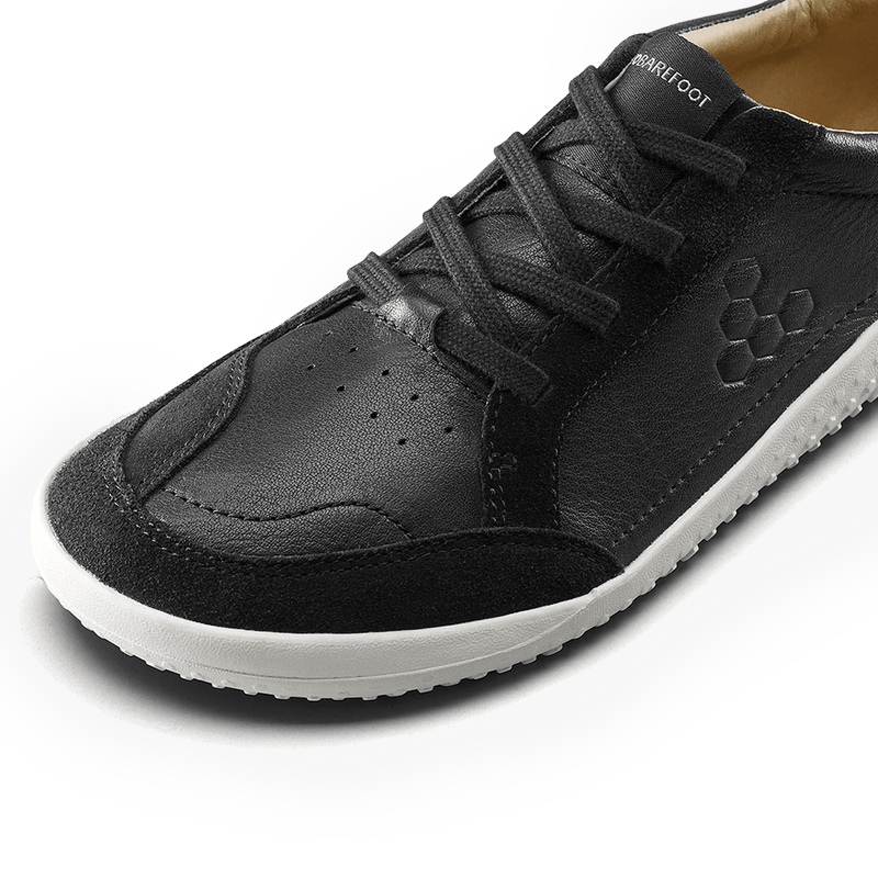 Load image into Gallery viewer, Vivobarefoot Gobi Sneaker Juniors – Obsidian
