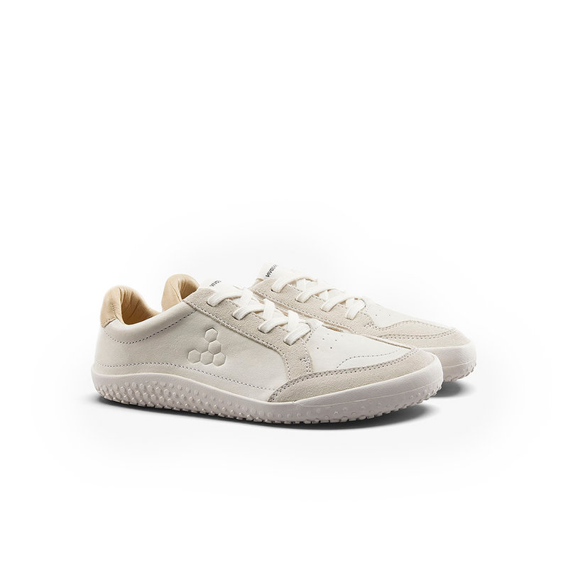 Load image into Gallery viewer, Vivobarefoot Gobi Sneaker Juniors Limestone-3
