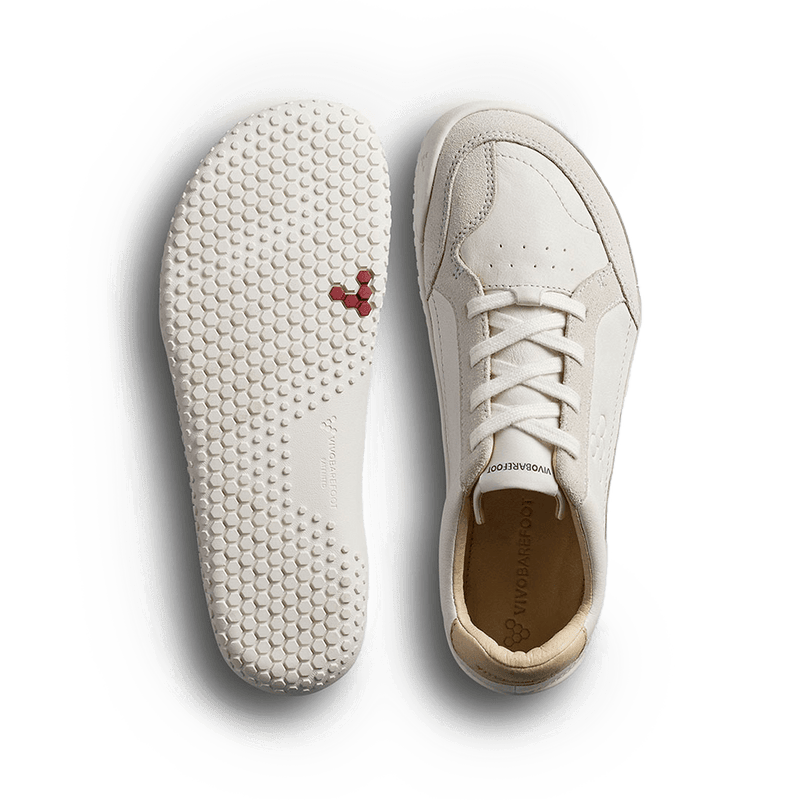 Load image into Gallery viewer, Vivobarefoot Gobi Sneaker Juniors – Limestone
