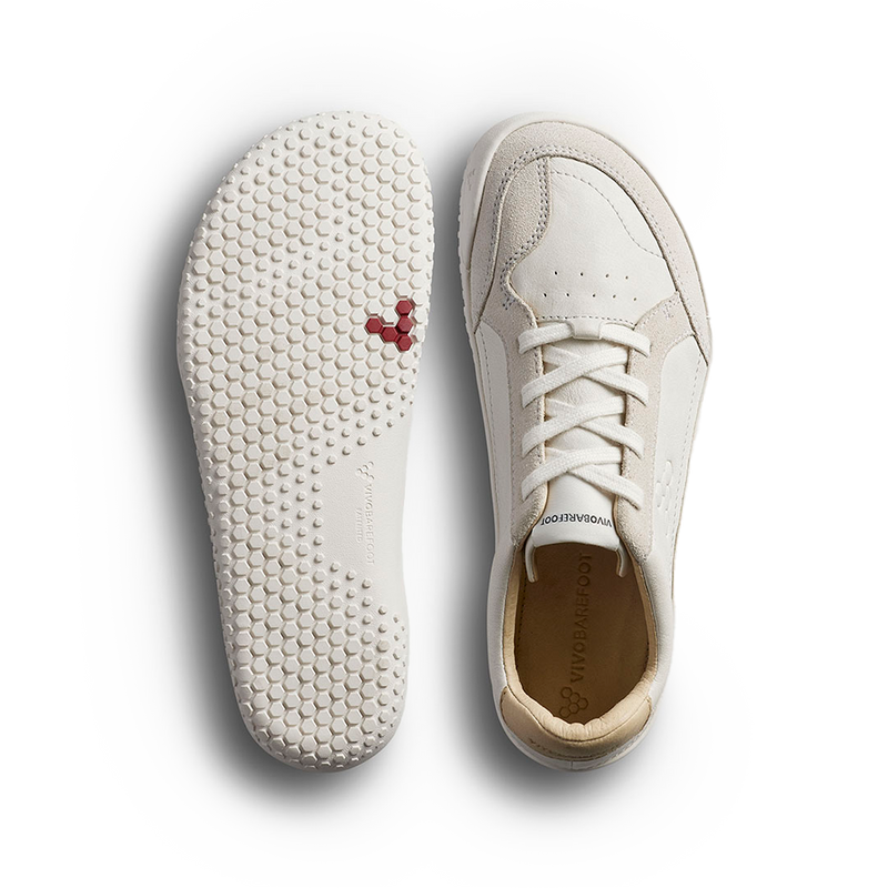 Load image into Gallery viewer, Vivobarefoot Gobi Sneaker Juniors Limestone-1
