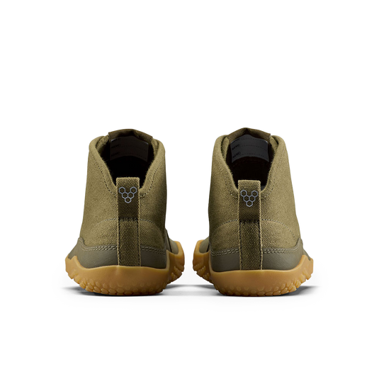 Vivobarefoot Gobi Utility Juniors Dark Olive-4
