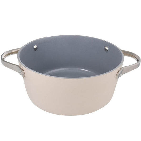 24cm Pyrolux NEXGEN Casserole 4.4L Ivory | Ceramic Non-Stick, Induction Base, Oven Safe-2