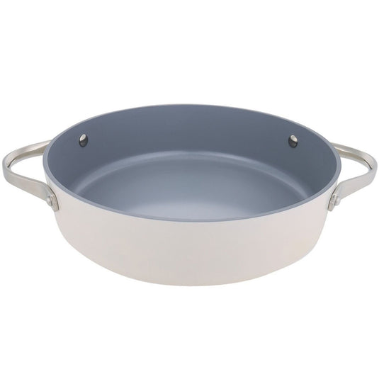 28cm PYROLUX NEXGEN Chef Pan 4.1L Ivory | Ceramic Non-Stick, Induction Base, Oven Safe, Recycled Aluminium-2