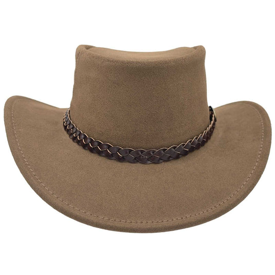 Jacaru 1154 Kookaburra Hat – Bovine Suede | UPF 50+ | Made in Australia