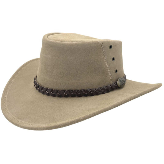 Jacaru 1154 Kookaburra Hat – Bovine Suede | UPF 50+ | Made in Australia