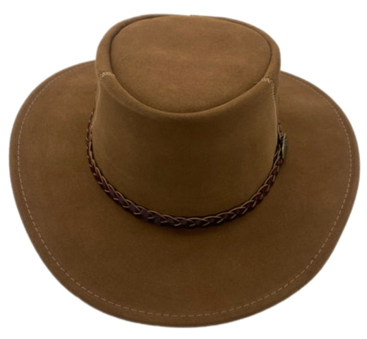 Jacaru 1154 Kookaburra Hat – Bovine Suede | UPF 50+ | Made in Australia