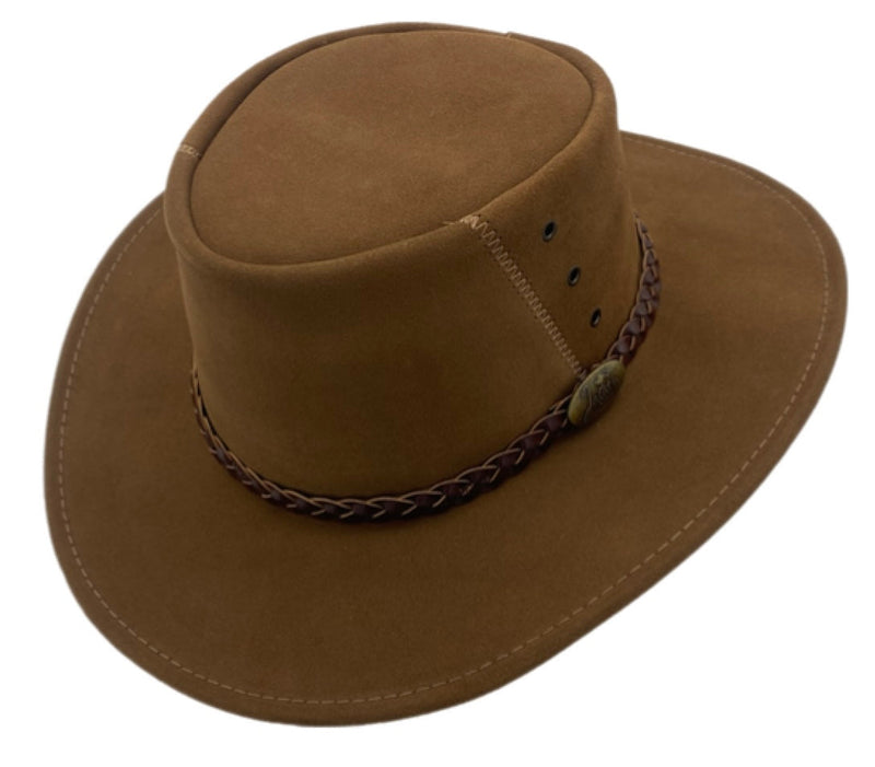 Load image into Gallery viewer, Jacaru 1154 Kookaburra Hat – Bovine Suede | UPF 50+ | Made in Australia
