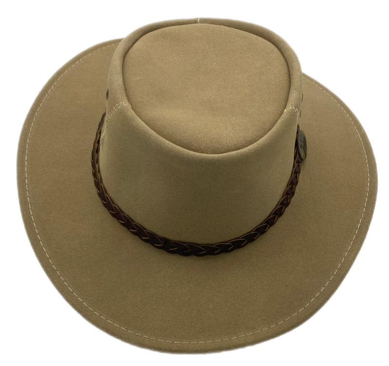 Load image into Gallery viewer, Jacaru 1154 Kookaburra Hat – Bovine Suede | UPF 50+ | Made in Australia
