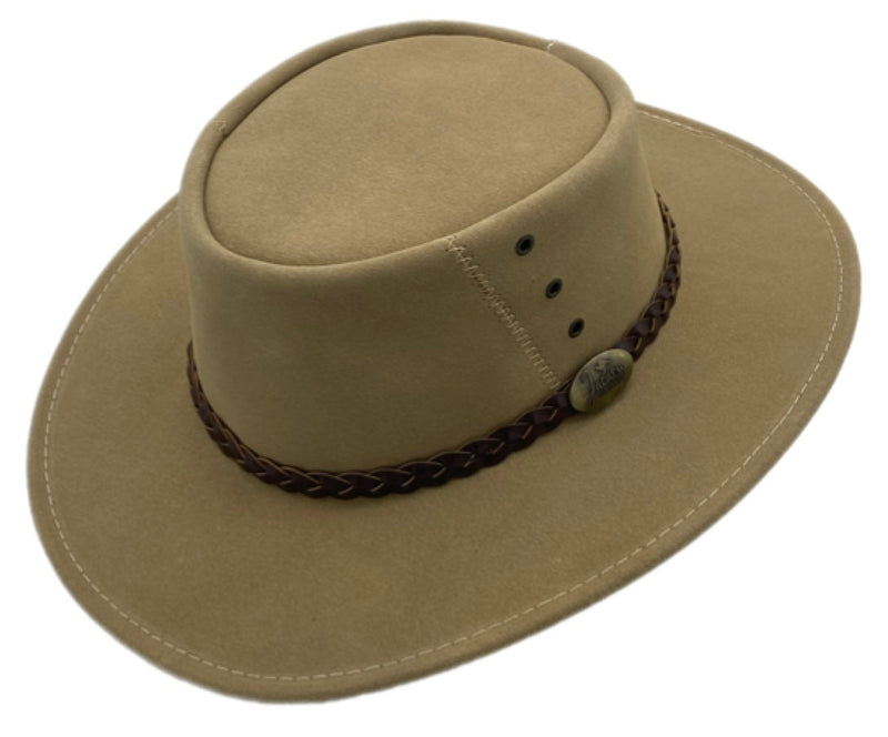 Load image into Gallery viewer, Jacaru 1154 Kookaburra Hat – Bovine Suede | UPF 50+ | Made in Australia
