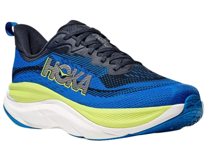 Load image into Gallery viewer, Hoka Skyflow Mens Running Shoes in Varsity Navy / Electric Cobalt Size US 12-2
