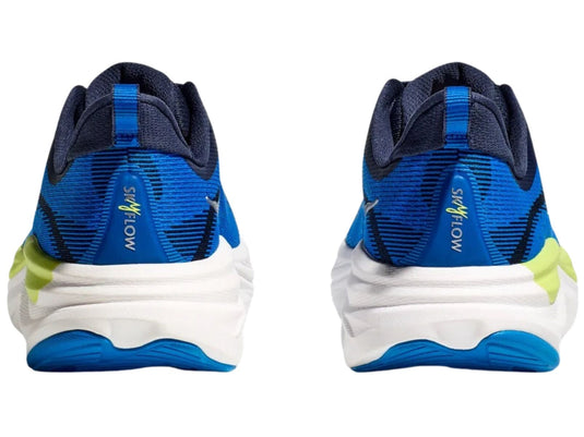 Hoka Skyflow Mens Running Shoes in Varsity Navy / Electric Cobalt Size US 12-3