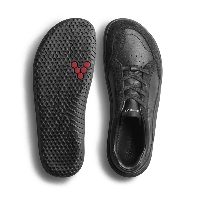 Load image into Gallery viewer, Vivobarefoot Gobi Sneaker School Juniors – Obsidian
