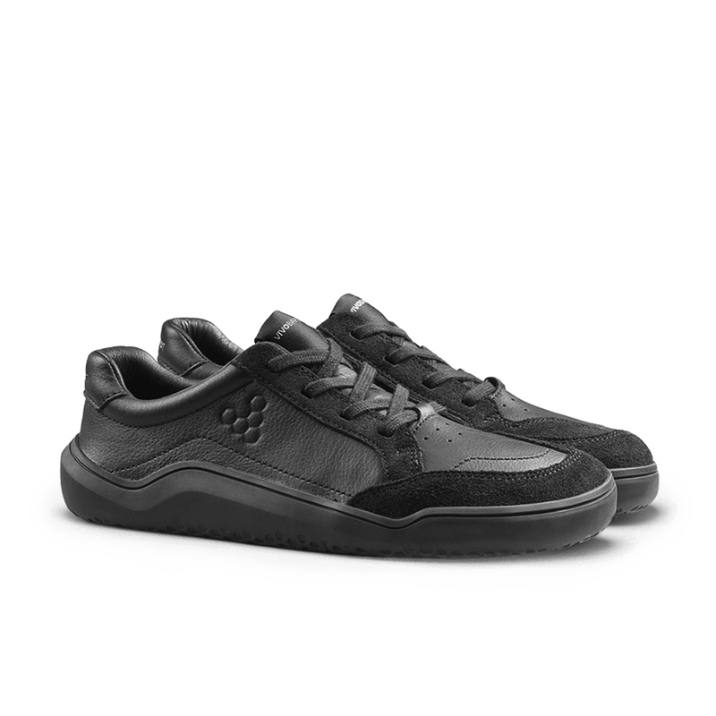 Load image into Gallery viewer, Vivobarefoot Gobi Sneaker School Juniors – Obsidian
