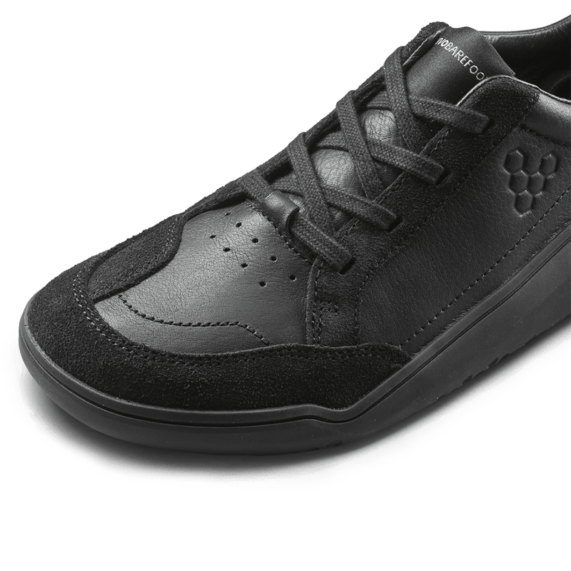 Load image into Gallery viewer, Vivobarefoot Gobi Sneaker School Juniors – Obsidian
