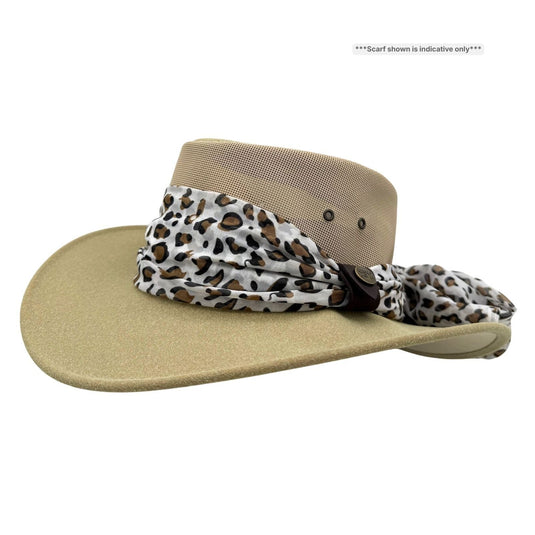 Jacaru 1023 Horizon Hat – Vegan Breeze & Scarf | 6 Colours