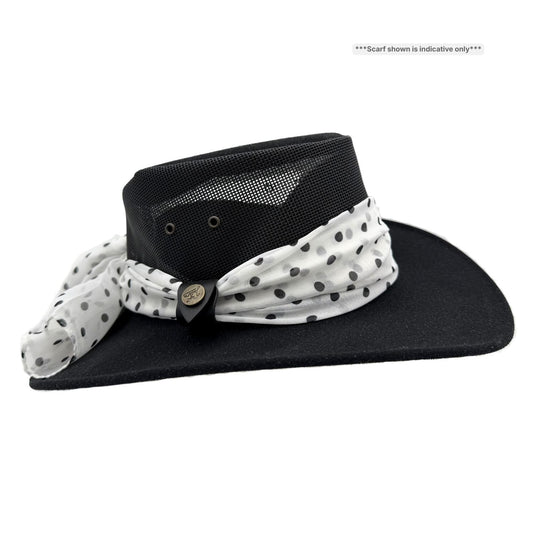 Jacaru 1023 Horizon Hat – Vegan Breeze & Scarf | 6 Colours
