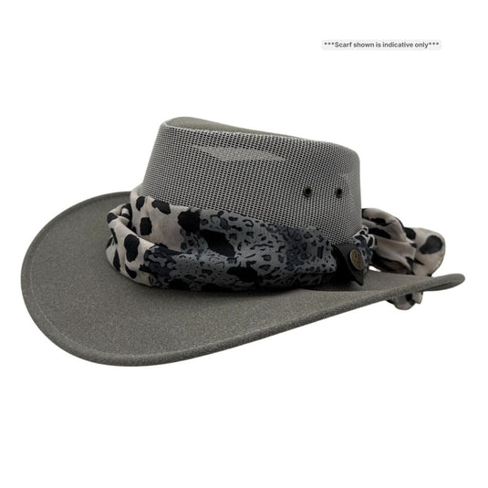 Jacaru 1023 Horizon Hat – Vegan Breeze & Scarf | 6 Colours