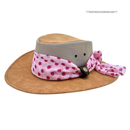 Jacaru 1023 Horizon Hat – Vegan Breeze & Scarf | 6 Colours