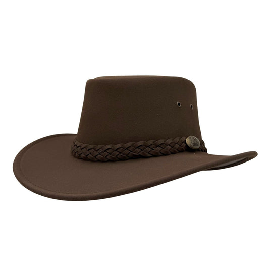 Jacaru 1180 Soaker Hat – Unisex Synthetic Suede | UPF 50+ | Made in Australia