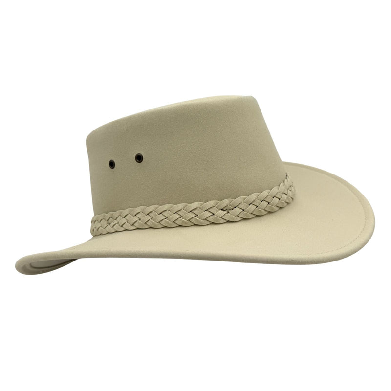 Load image into Gallery viewer, Jacaru 1180 Soaker Hat – Unisex Synthetic Suede | UPF 50+ | Made in Australia
