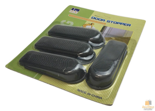 4pcs DOOR STOPPER Set Kit Safety Guard Holder Doorstop Wedge Jam Jammer Home-3