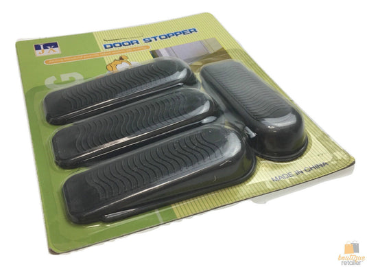 4pcs DOOR STOPPER Set Kit Safety Guard Holder Doorstop Wedge Jam Jammer Home-2