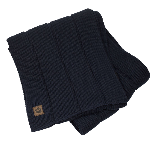 Goorin Brothers Aegan Sea Scarf Warm Winter 100% COTTON Authentic Rib Knit-0