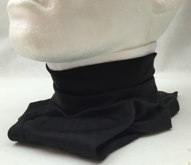 Load image into Gallery viewer, CLERICAL SHIRT COLLAR Priest Costume Halloween Fancy Dress Neck in Black-2
